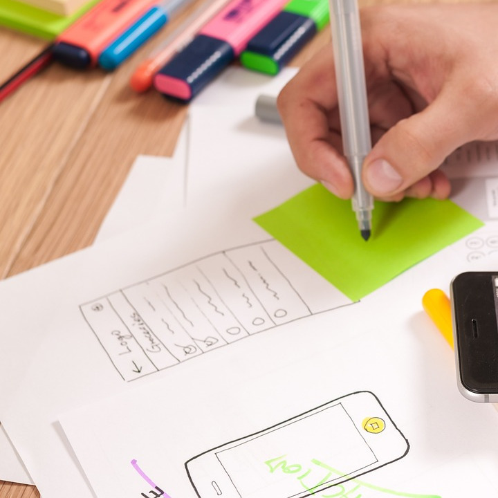 team working mobile app